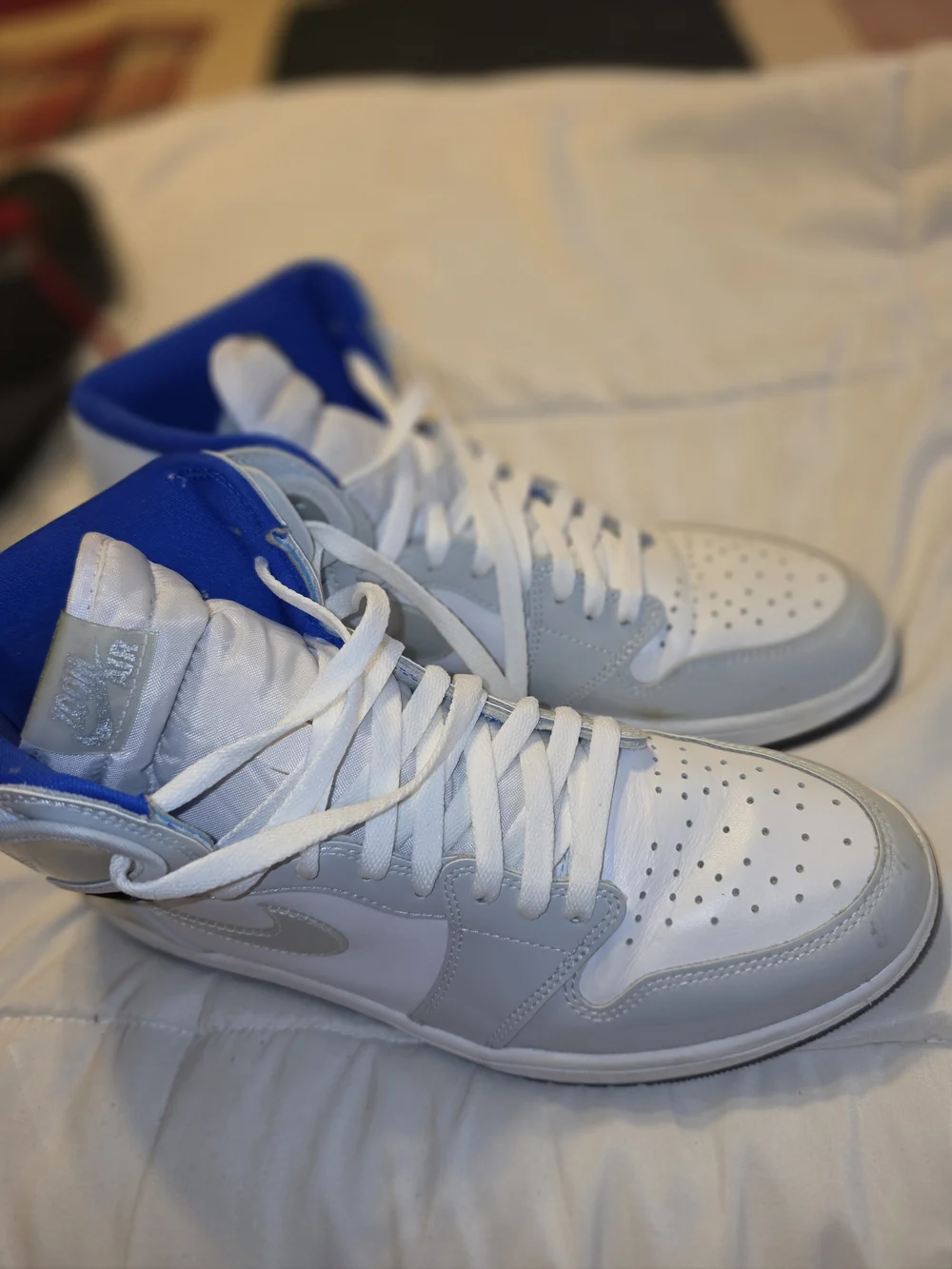 Mens Jordan 1 High Zoom Racer Blue